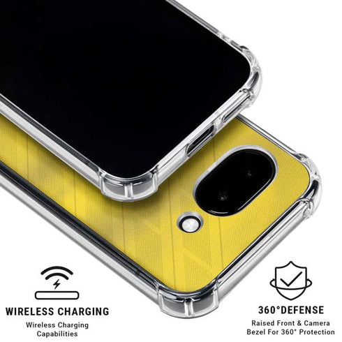 Sweden Soccer Flag Google Pixel 9a Clear Case